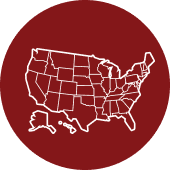 A map of the United States